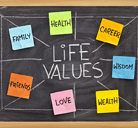 Are You Living By Your Values?