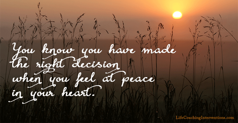 How to Make the Right Decision – Inspirational Quotes #26